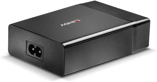 LINDY 73329 Ładowarka USB Gniazdo Prąd wyjściowy (maks.) 3A 4 x USB-A, USB-C® US - Zdjęcie 7 z 10