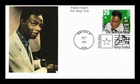 Dr Jim Stamps FDC Nat King Cole Popular Singers First Day Cover Mystic Stamp Co