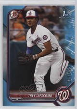 2022 Bowman Draft Sky Blue 119/499 Trey Lipscomb #BD-197 0w8