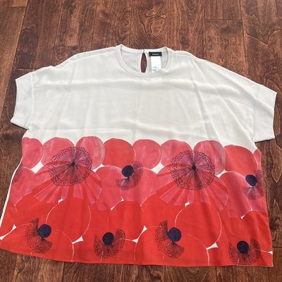 Women s AKRIS Blouse Size 10 NWOT