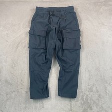 Nike ACG Woven Cargo Pants Men Medium Black Belted Paratrooper Errolson Hugh