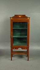 Small Edwardian display Cabinet