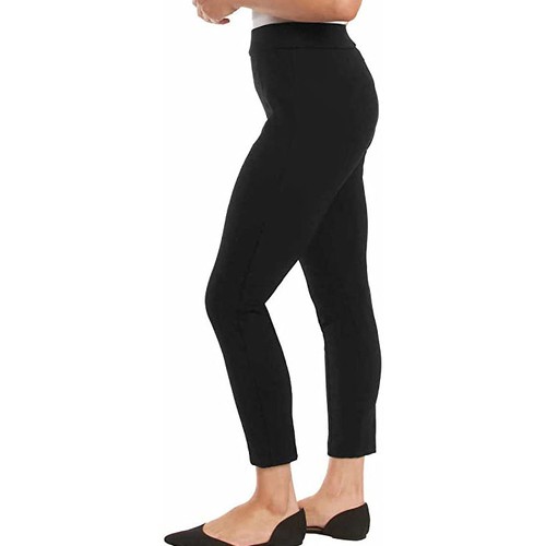 Anne Klein Women Size Small, Tummy Control Ponte Pants, Black - Picture 2 of 4