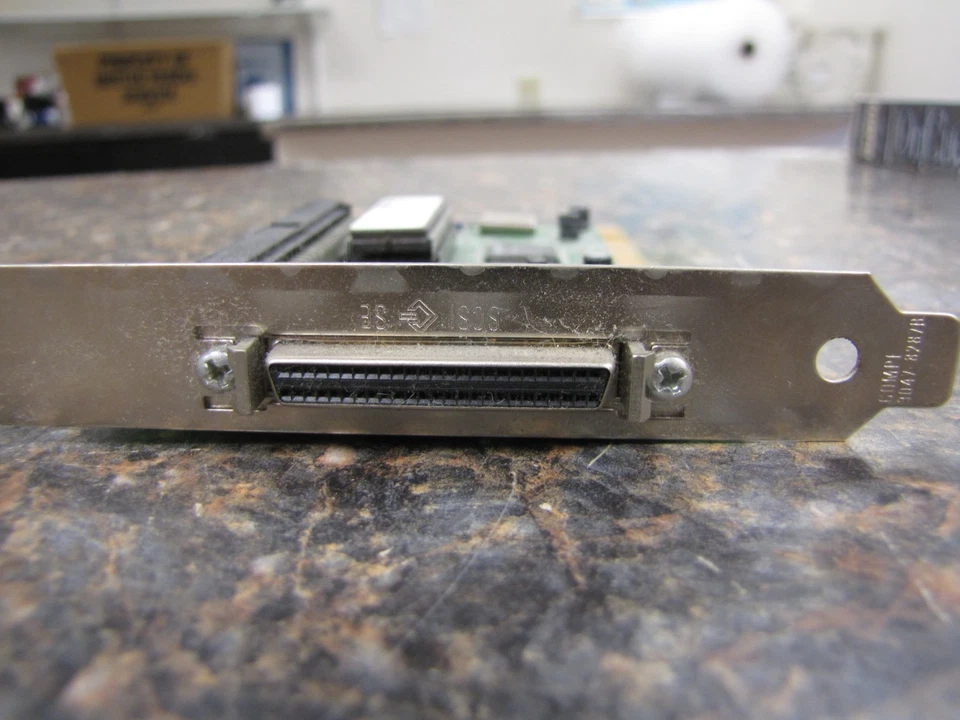 Vintage Adaptec PCI SCSI Controller Adapter AHA-2930CU 50 pin APPLE MAC- HU17 - Image 3 of 4