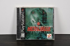 Metal Gear Solid VR Missions with Manual Reg Card - Test PS1 CIB