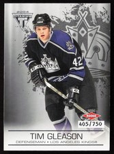 Tim Gleason 2003-04 Pacific Private Stock Titanium Retail #121 #/750 - LA Kings