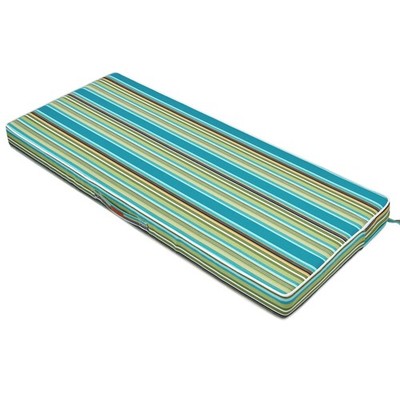 Outdoor Bench Cushion 48 x18 x3 Inch,Waterproof Portable Settee Cushion,Foam ...