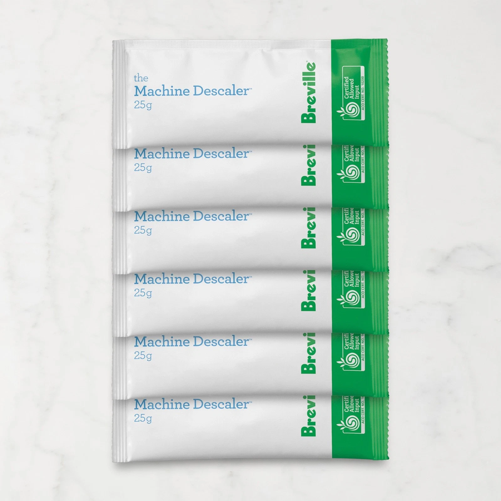 Genuine Breville Espresso Machine - The Descaler - 6 Packets - New Version