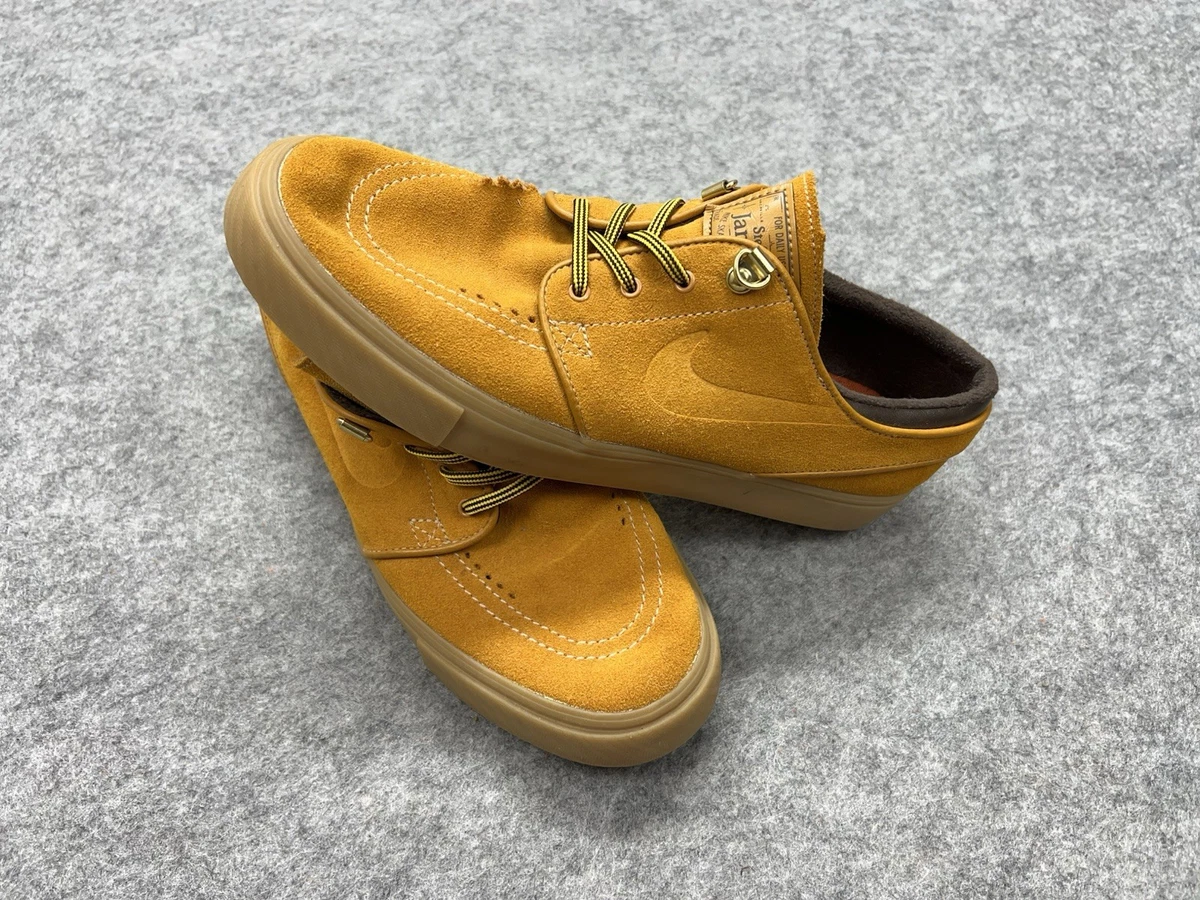 Size 13 - Nike Zoom Air Stefan Janoski Premium Skateboard SB Bronze AR1575-779 Nike Zoom Janoski Premium SB Bronze for Sale | Authenticity  main image 4