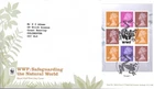 2011 WWF - Safeguarding Prestige Pane, RM FDC,  FDI Tallents House SpHS