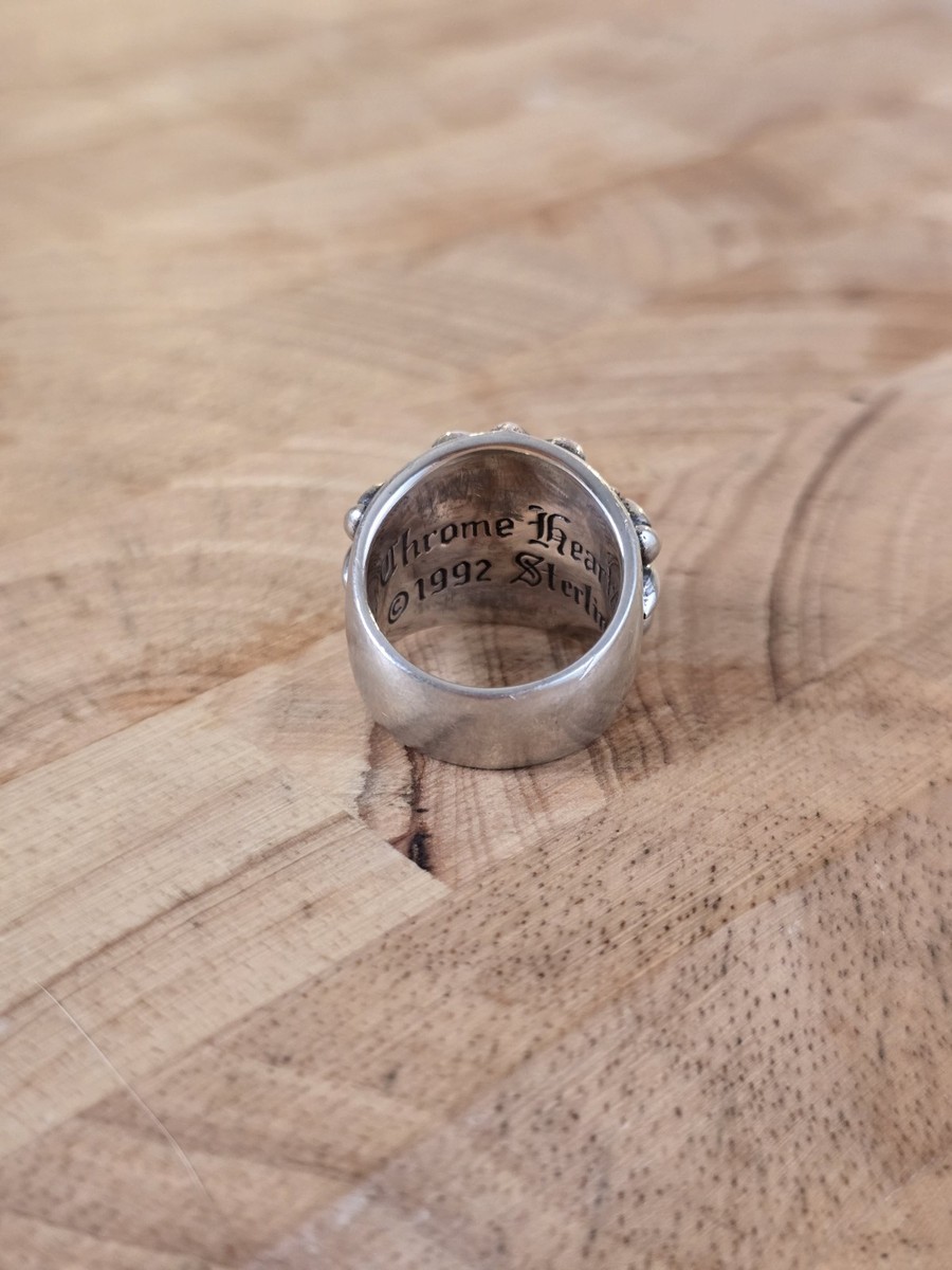 Chrome Hearts Keeper Ring Size 6 | eBay