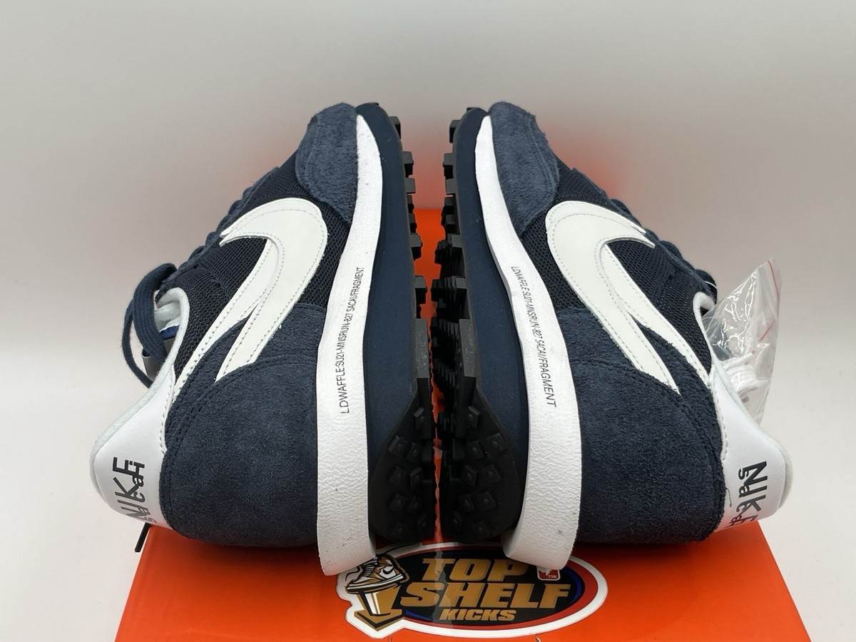 DS New Nike Fragment Design Sacai LDV Waffle Blackened Blue 2021