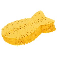 45pcs Pet Sacrificial Products: Heavenly Paper For Cat Fish Shaped Ghost Money
