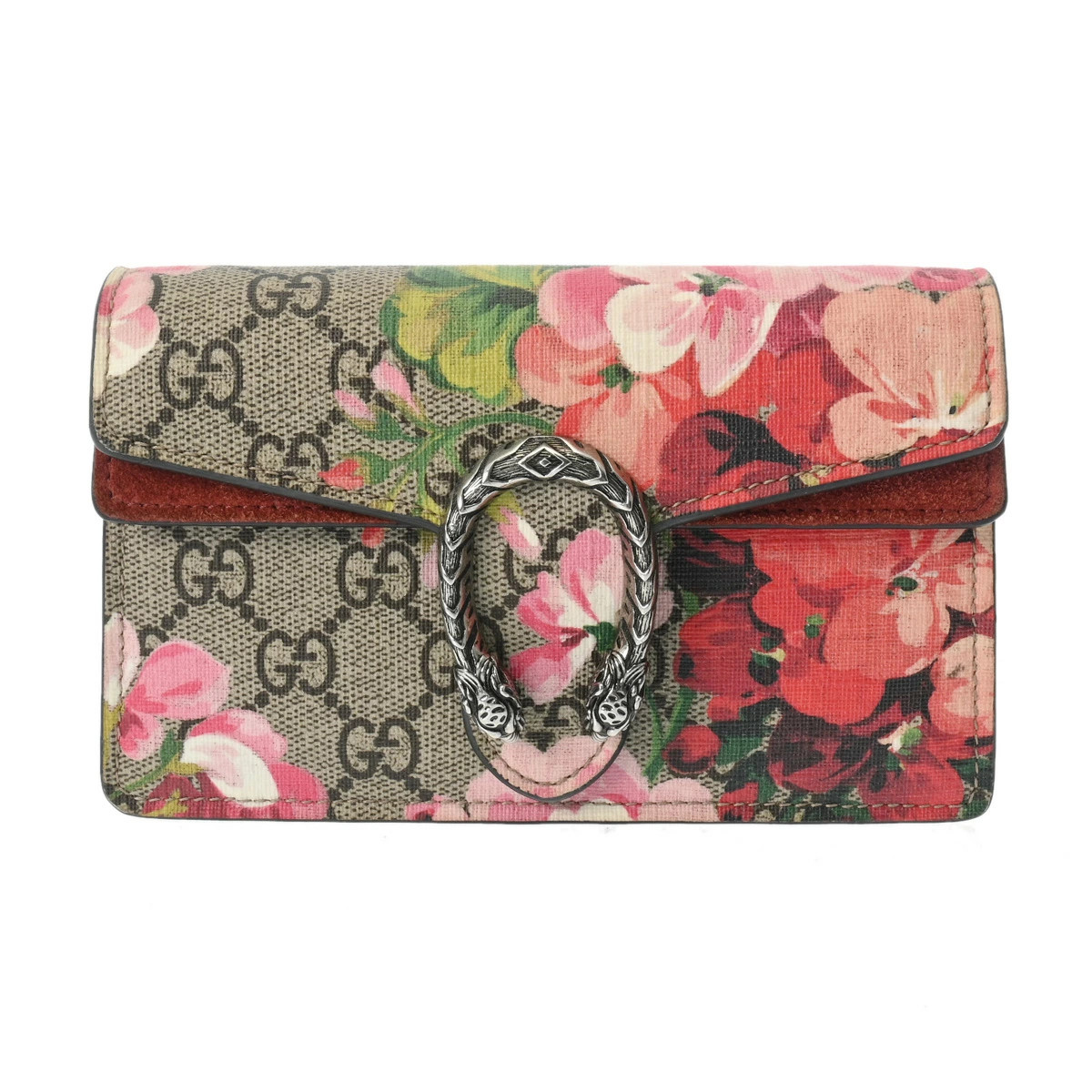 Gucci Dionysus Super Bag GG Flower Beige Supreme Canvas Shoulder 
