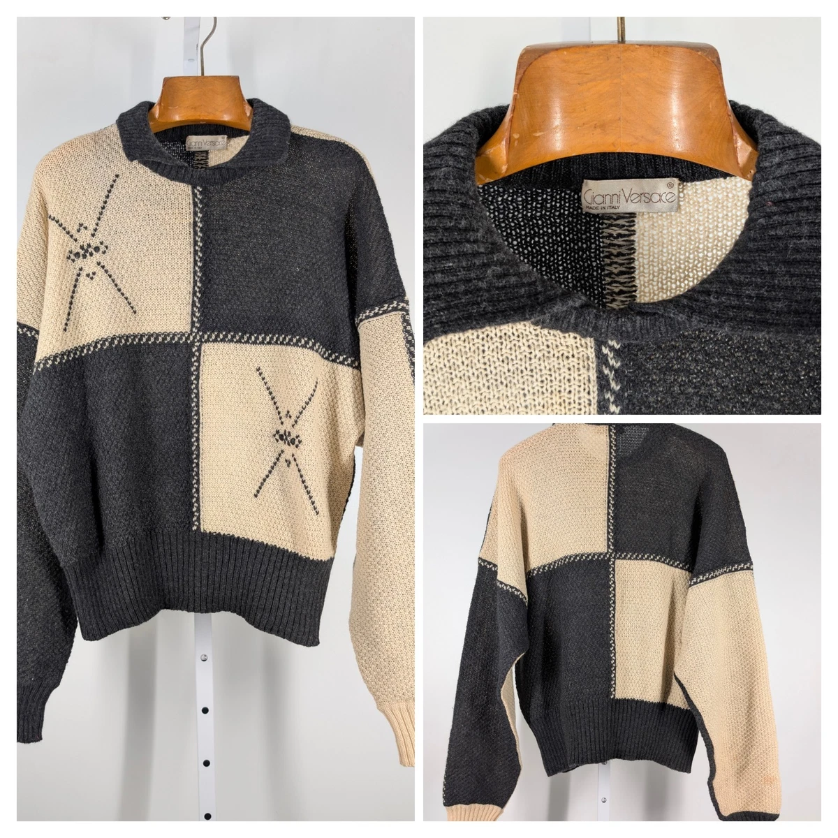 Versace Acrylic Sweaters for Men for sale | eBay