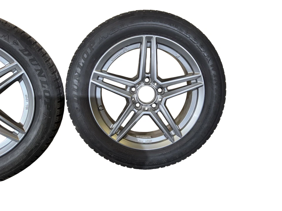 Rial Mercedes A B C CLA Klasse Winter Felgen RDK 205 55 16 Dunlop Winterräder - Bild 2 von 4