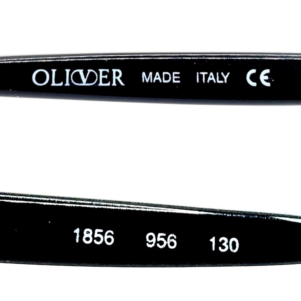 Auténticas gafas de sol OLIVER de VALENTINO 1856 956 130 negras Italia Foto 2 de 3