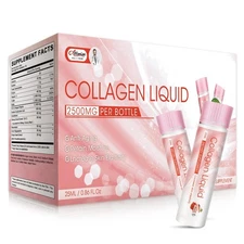 Alliwise Liquid Collagen Peptides 2500mg Verisol Bioactive Collagen Peptides ...