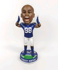 Indianapolis Colts Robert Mathis #98 2021 Ring of Honor NFL Football Bobblehead