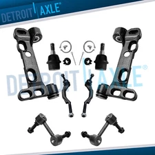 Front Lower Control Arms Bracket Ball Joints Sway Bars Tierods for GMC Envoy XL