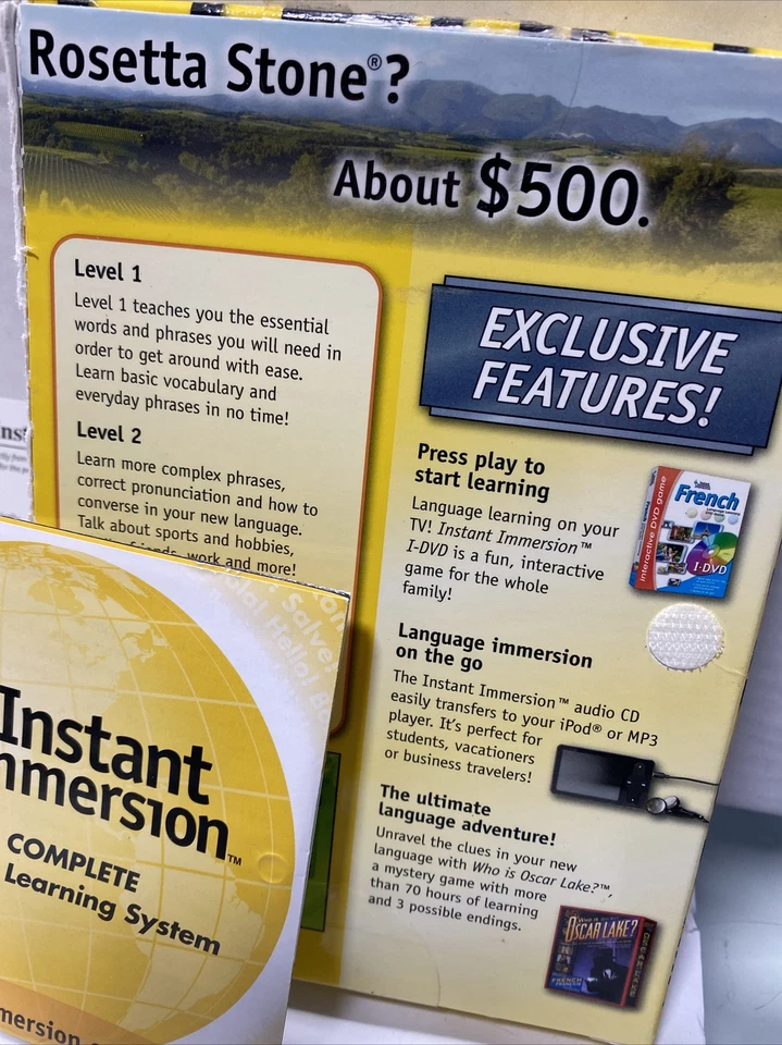 Instant Immersion French Levels 1 2 & 3 Complete - Image 4 of 4