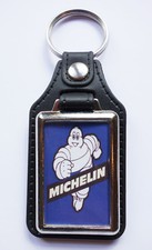 MICHELIN MAN FAUX LEATHER KEY RING/KEY FOB. MICHELIN MAN TYRES,CLASSIC RACING