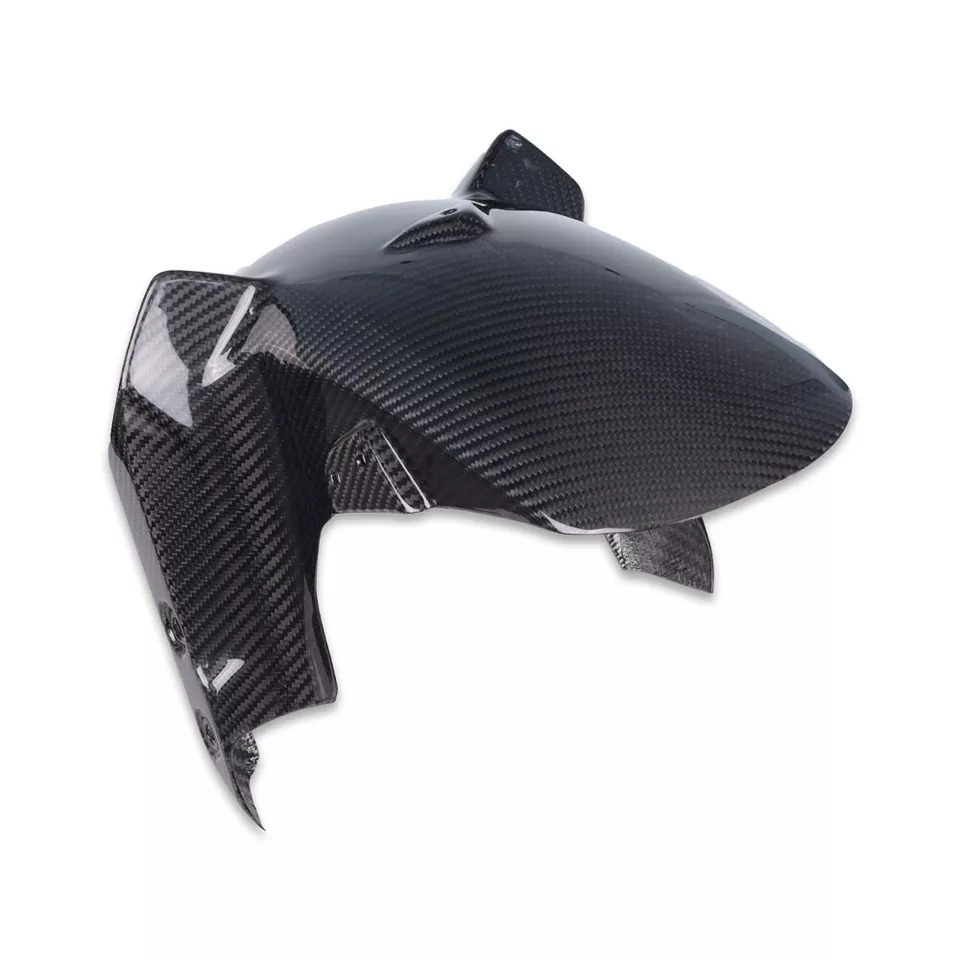 Guardabarros delantero Yamaha FZ-09, MT-09, FJ-09 2014-2017 - 100 % fibra de carbono NTU01 Foto 4 de 4