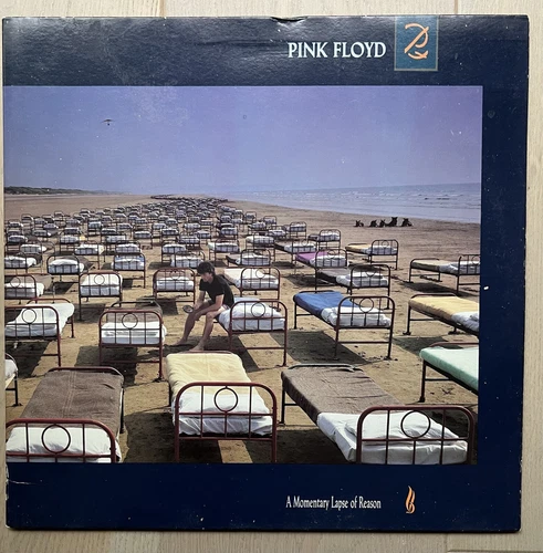 Pink Floyd A Momentary Lapse Of Reason Rare Red LP Album Vinyl Record - VG+/VG+