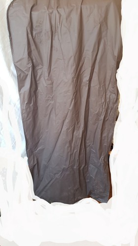 VTG Henri Bendel Brown Garment Bag Suiter Travel Storage Bag plastic zippered - Picture 3 of 3