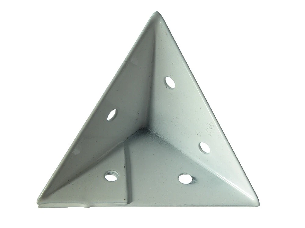 Mejoras para el hogar de acero White Abrazaderas y Soportes