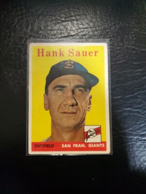 1958 Topps  #378 Hank Sauer(B2)