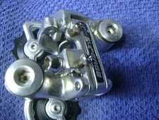 used VGC SunTour Superbe rear derailleur with aluminum pivots & pulley bolts