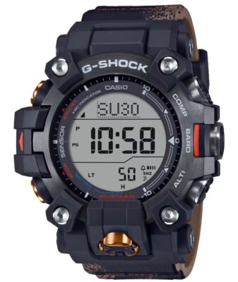 TOYOTA × G-SHOCK G-Shock Toyota Land Cruiser Collaboration - Mudman GW9500