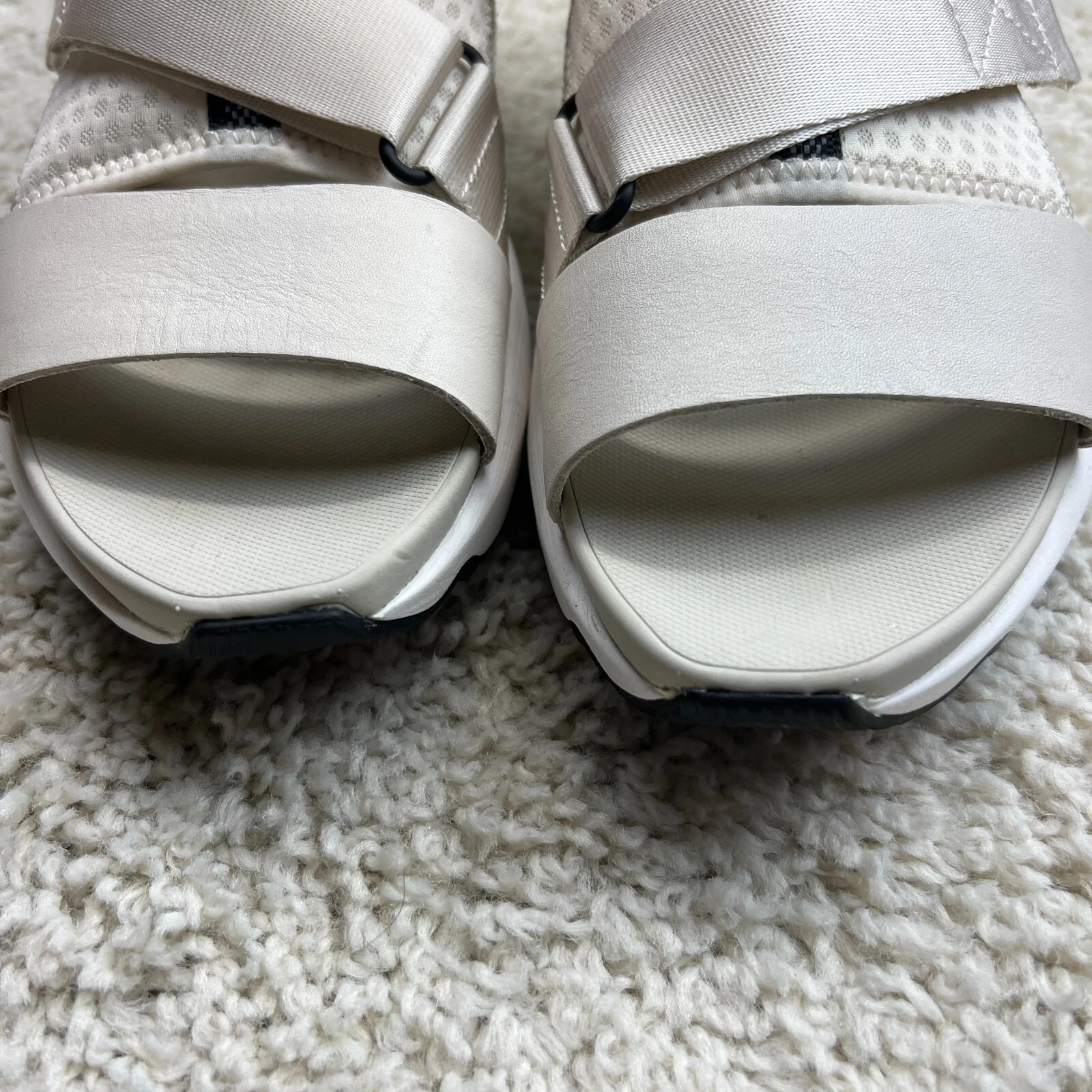 sorel kinetic impact sporty strappy leather shoes