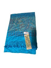 Luxurious Cashmere Silk Jerusalem Scarf/Shawl 28x75 Inches NWT