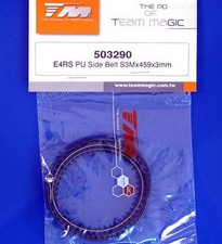 Team Magic E4RS PU Side Belt S3Mx459x3mm 503290 modellismo