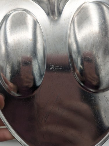 Vintage Vernco #1 Stainless Steel Spoon Rest Egg Shaped 8 1/4" Japan - Picture 5 of 6