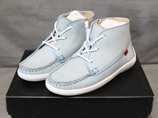 MARC JOSEPH little kids boys LT gray nubuck leather WEST casual shoe SIZE 12 New