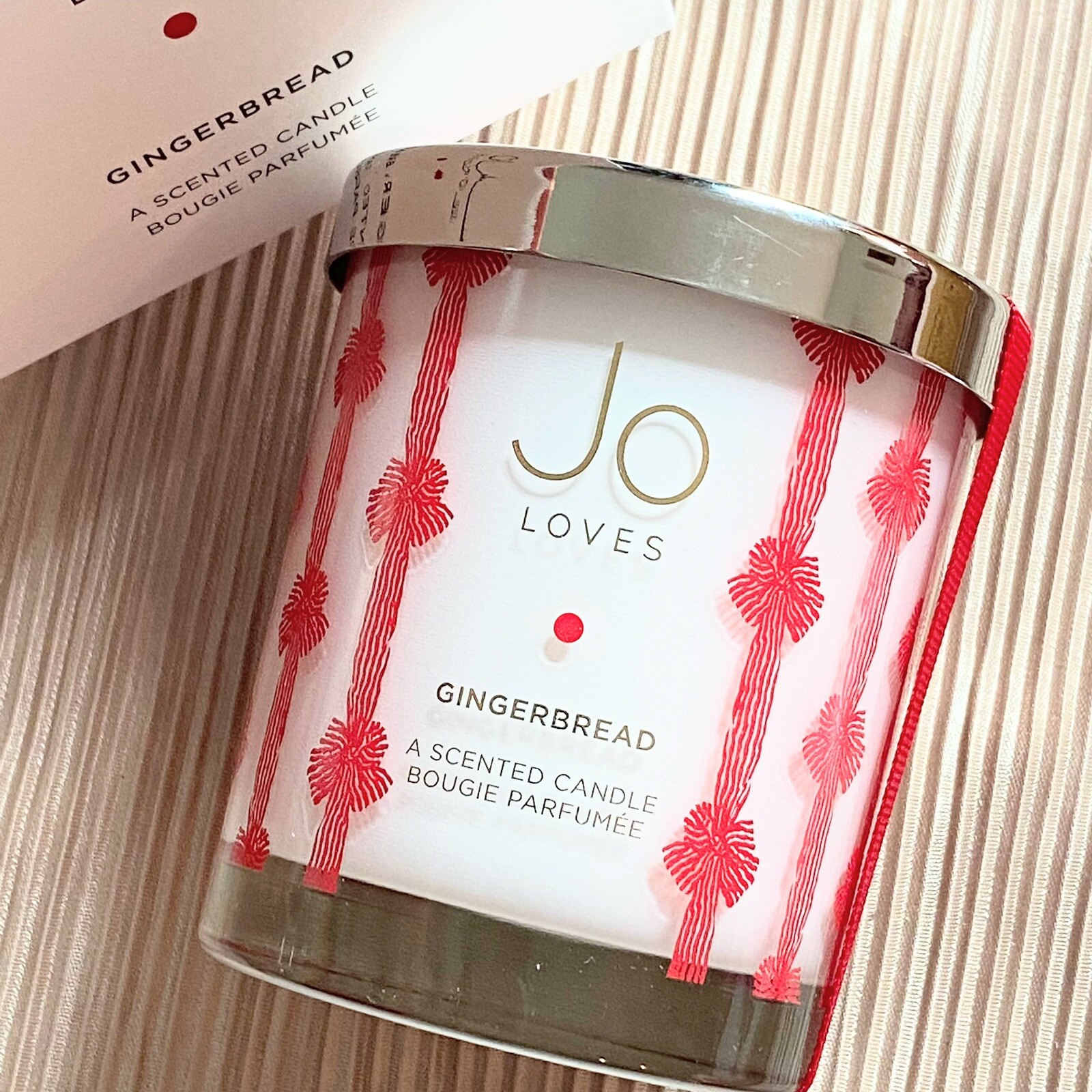 Jo Loves Gingerbread Scented Candle 185g / 6.5oz Full Size Limited Edition