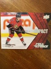 15-16 UD Full Force Hockey RC Immediate Impact II-MP Matt Puempel