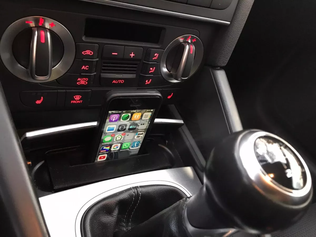 Audi A3 8P Ashtray Phone Holder Insert 3D Printed High Resisted