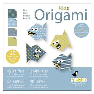 Fish Kids Origami Kit Fridolin New