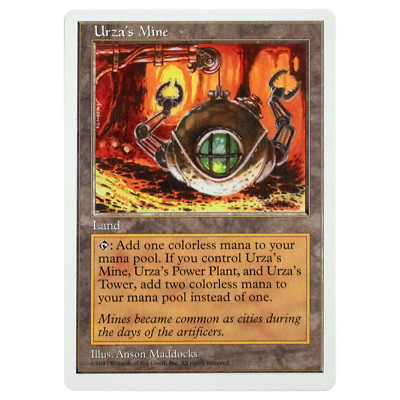 MTG - Urza's Mine - Clawed Sphere - 5th Edition Vintage Magic The Gathering 427