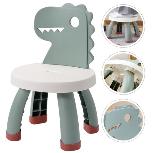 2x Plastic Backrest Chair Children Back Chair Toddler Chair - Picture 5 of 12