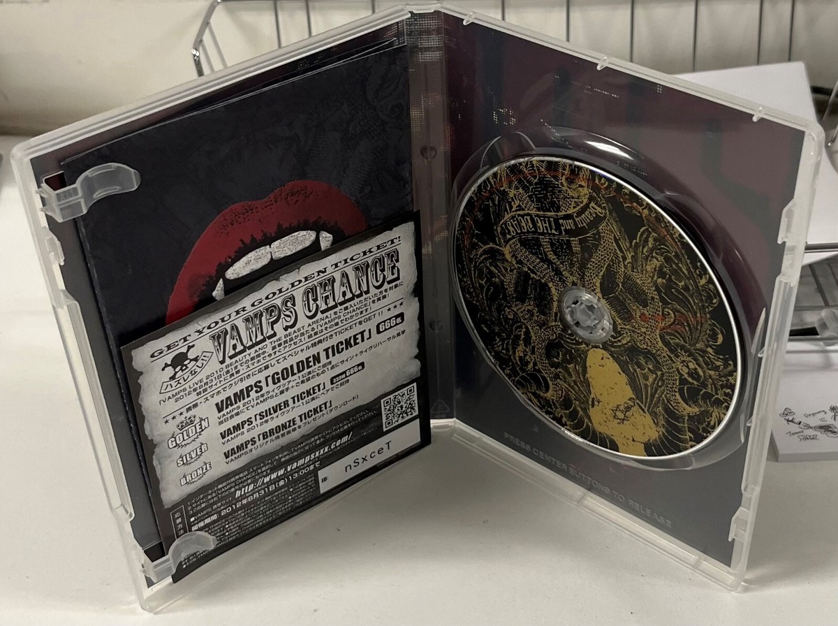 Vamps Live DVD Lot (3) 2009 2010 2012 Beauty & The Beast Sex Blood