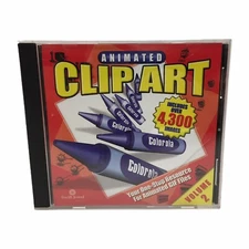 Animated Clip Art Volume 2 PC CD-ROM Cosmi 2003