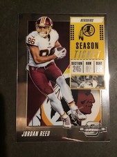 2018 Contenders Optic Jordan Reed Base Card Washington Redskins