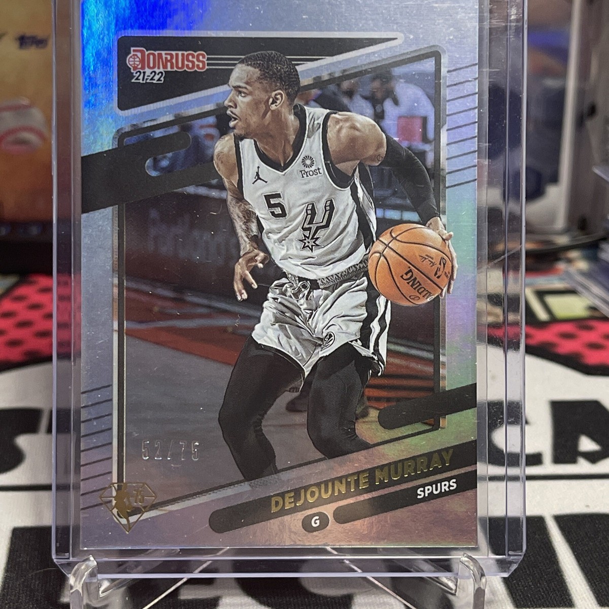 2021-22 Panini Donruss Basketball DEJOUNTE MURRAY 75th Anniversary 