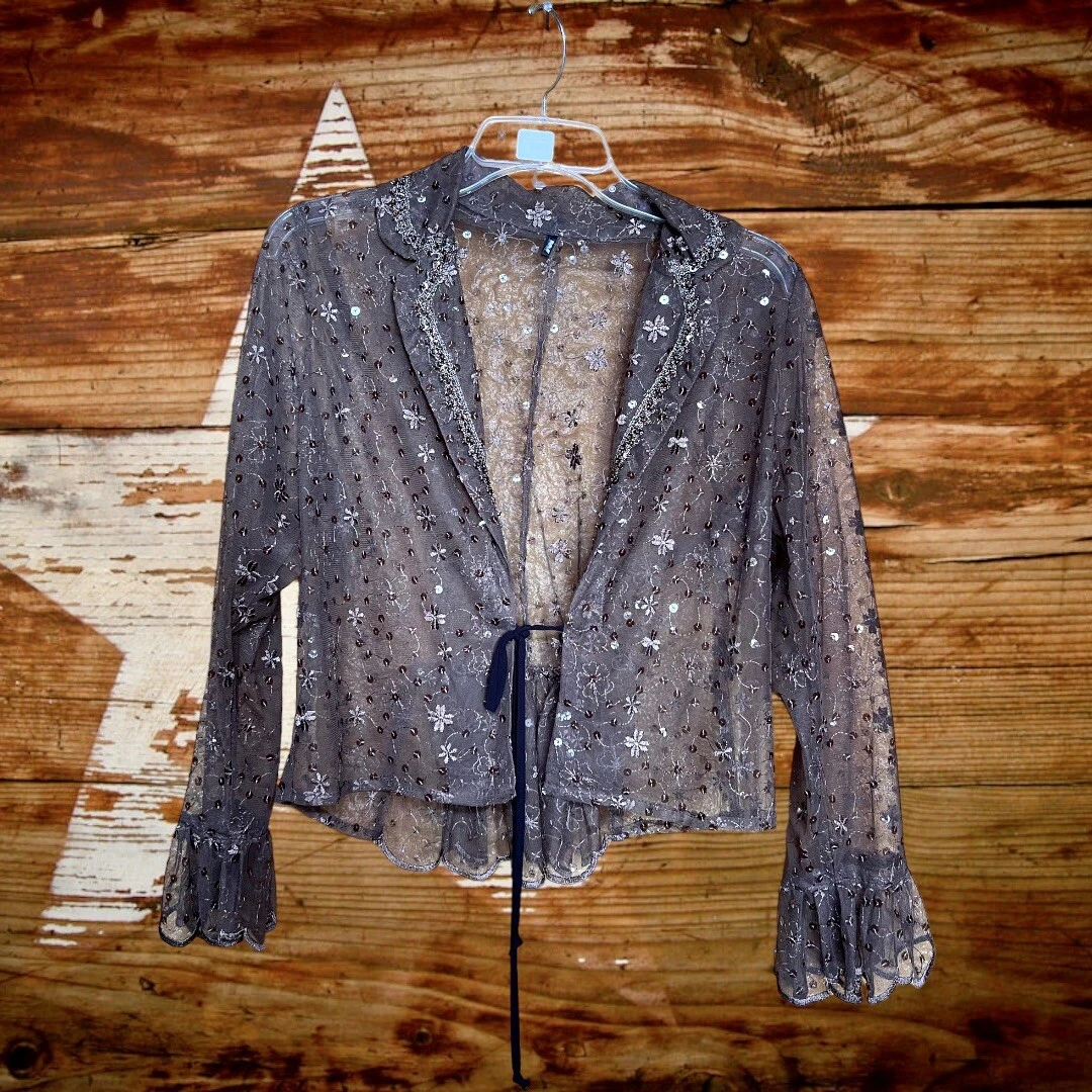 Vintage top beaded jacket