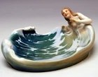 Meissen Art Nouveau Figure "The Wave" Konrad Hentschel Q169 1900 8.5 CM